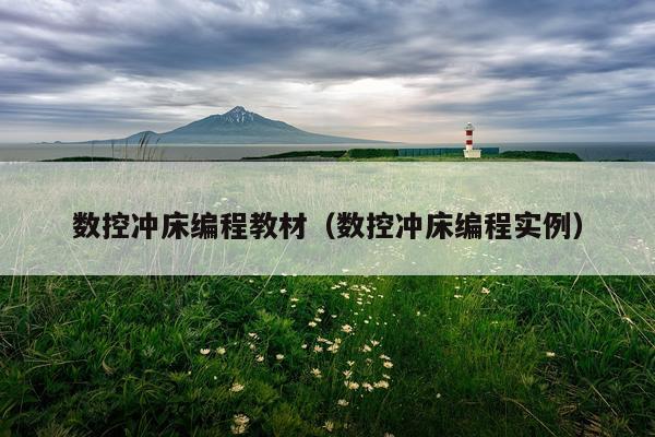 数控冲床编程教材（数控冲床编程实例）