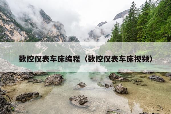 数控仪表车床编程（数控仪表车床视频）