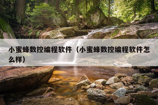 小蜜蜂数控编程软件（小蜜蜂数控编程软件怎么样）