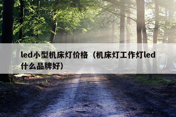 led小型机床灯价格（机床灯工作灯led什么品牌好）