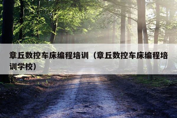 章丘数控车床编程培训(章丘数控车床编程培训学校)