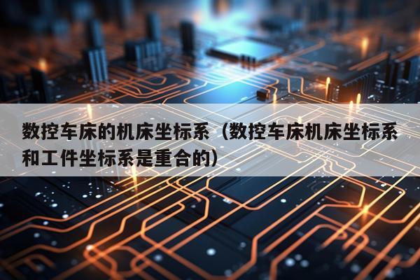 数控车床的机床坐标系(数控车床机床坐标系和工件坐标系是重合的)