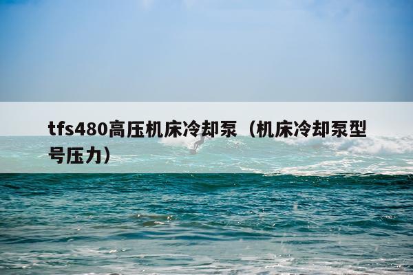 tfs480高压机床冷却泵（机床冷却泵型号压力）