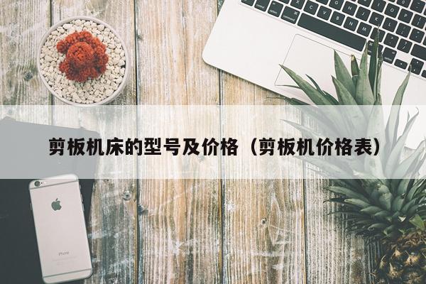 剪板机床的型号及价格（剪板机价格表）